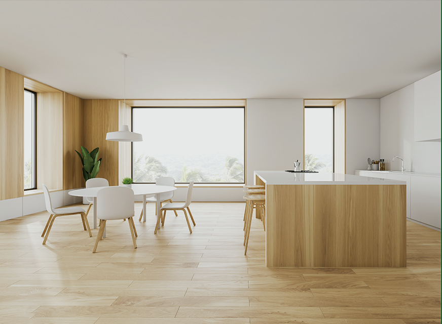 Flooring adhmaid innealtóireachta